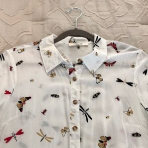 Butterfly blouse from ModCloth